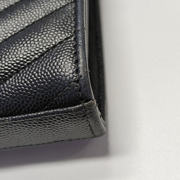 MONOGRAM Medium Chevron Calfskin Black