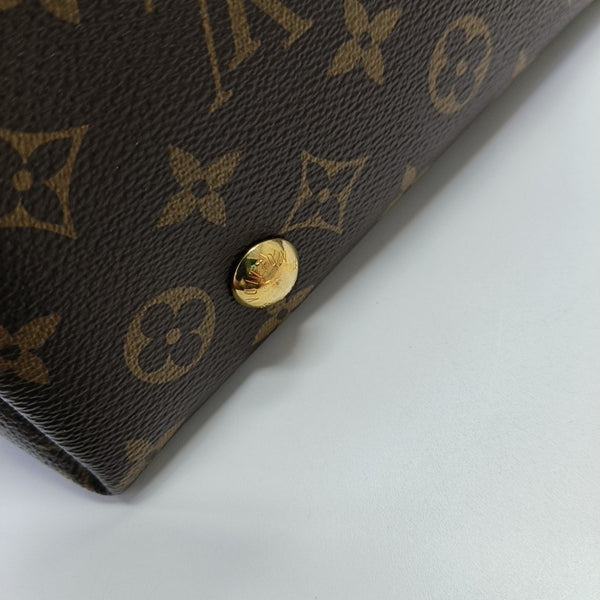 CARRYALL PM Monogram Coated Canvas Brown