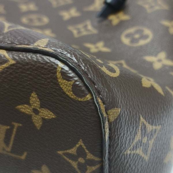 NÉONOÉ MM Monogram Coated Canvas Brown