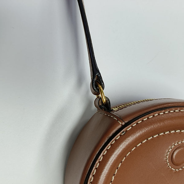 TRIOMPHE Small Calfskin Brown