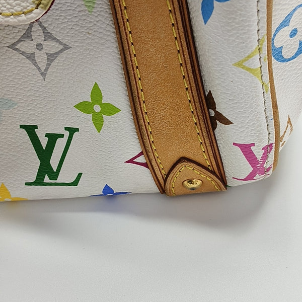 LV × TM PRISCILLA Monogram Coated Canvas White