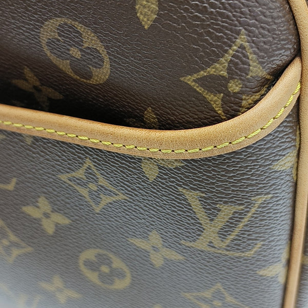 DEAUVILLE Monogram Coated Canvas Brown