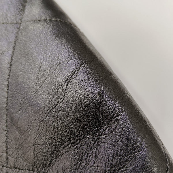 CHANEL 22 Small Quilted Calfskin Gray