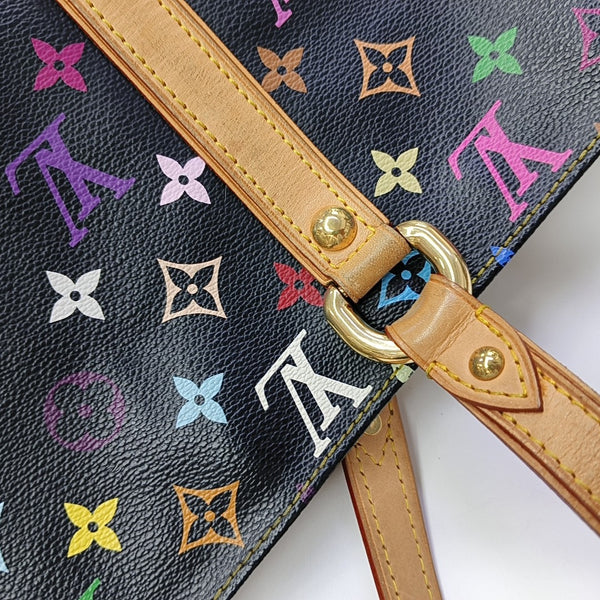 LV × TM AURELIA Monogram Coated Canvas Black