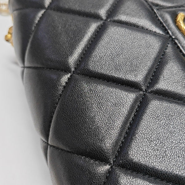 CLASSIC FLAP Mini Quilted Lambskin Black