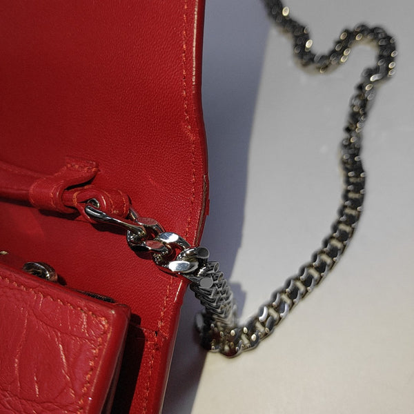 Kate Calfskin Rojo