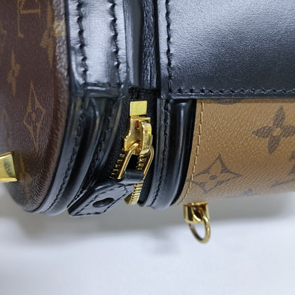 CANNES PM Monogram Coated Canvas Brown
