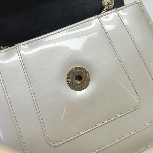 SERPENTI FOREVER Small Patent Leather White