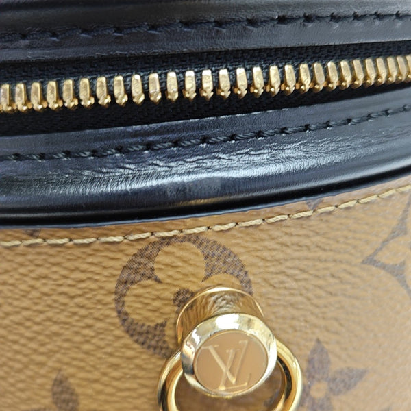 CANNES PM Monogram Coated Canvas Brown
