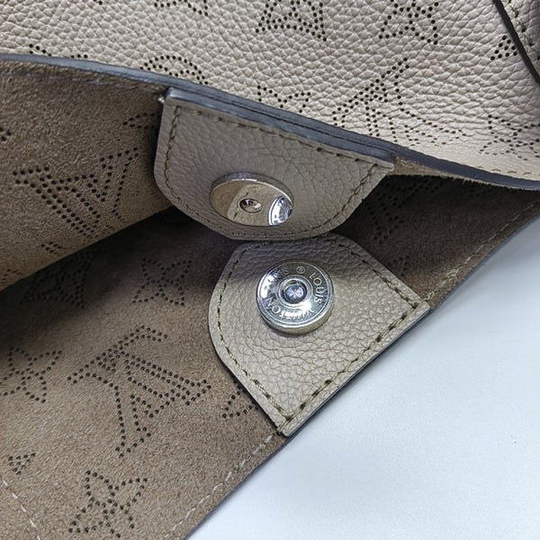 HINA PM Monogram Calfskin Gray