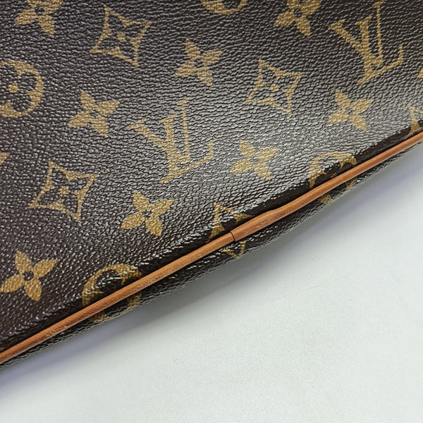 PALERMO PM Monogram Coated Canvas Brown