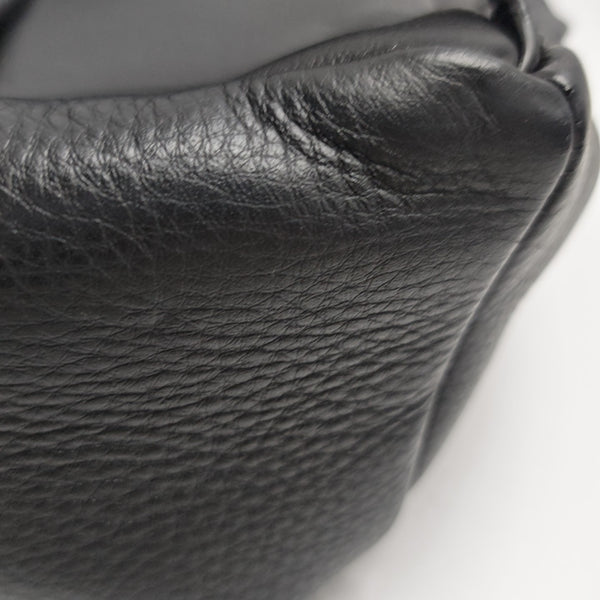 Calfskin Backpack Large Black