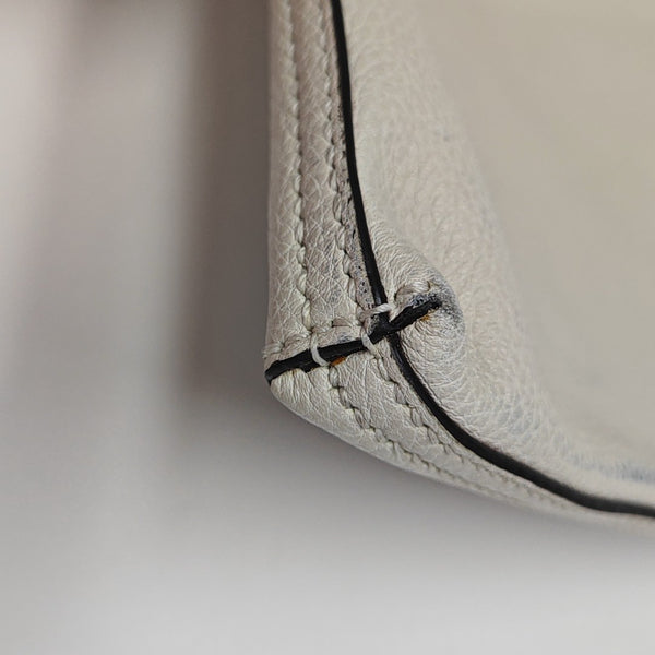 Print Medium Calfskin White