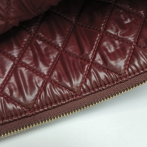 Quilted Lambskin Clutch Black