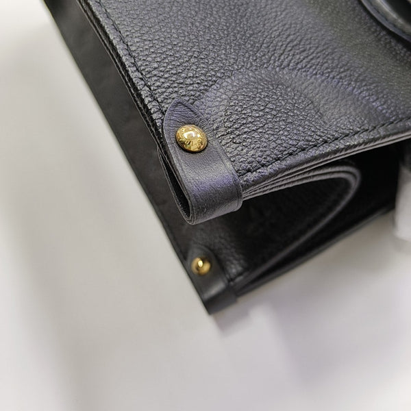 ONTHEGO MM Monogram Calfskin Black