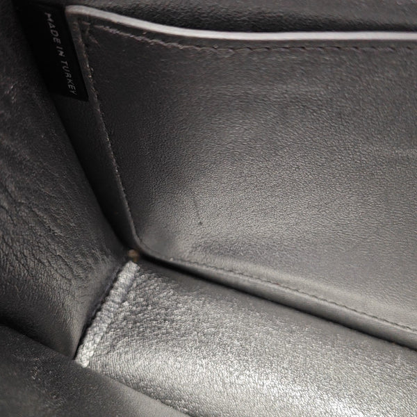 Matelassé Quilted Lambskin Silver