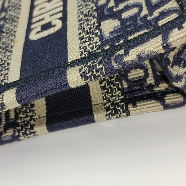 Book Tote Mini Canvas Blue