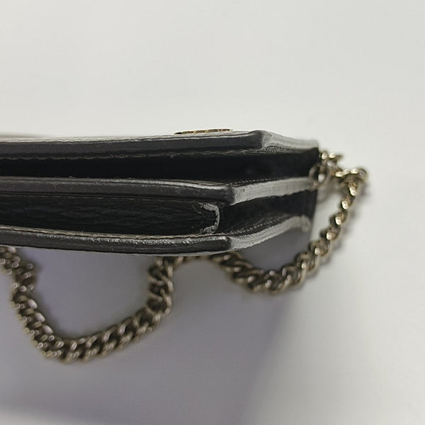GG Marmont Super Mini Calfskin Gray