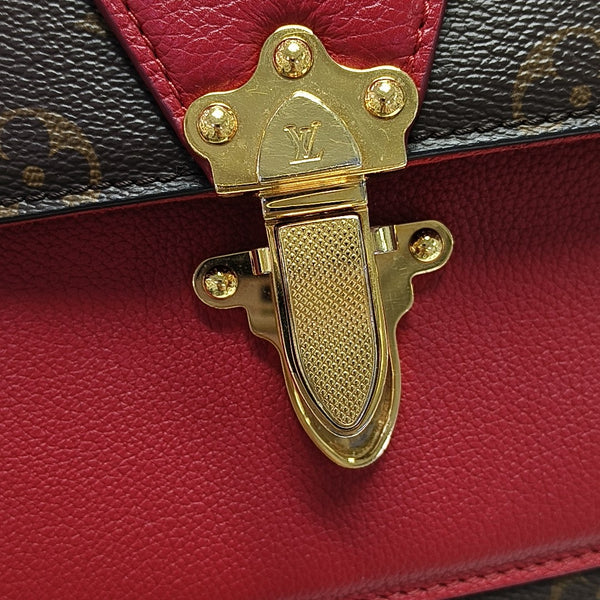 VICTOIRE Monogram Coated Canvas Brown