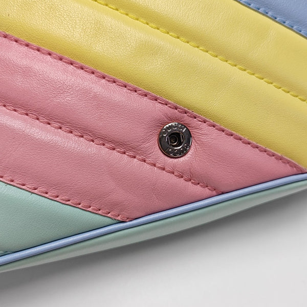 GG Marmont Mini Quilted Calfskin Multicolor