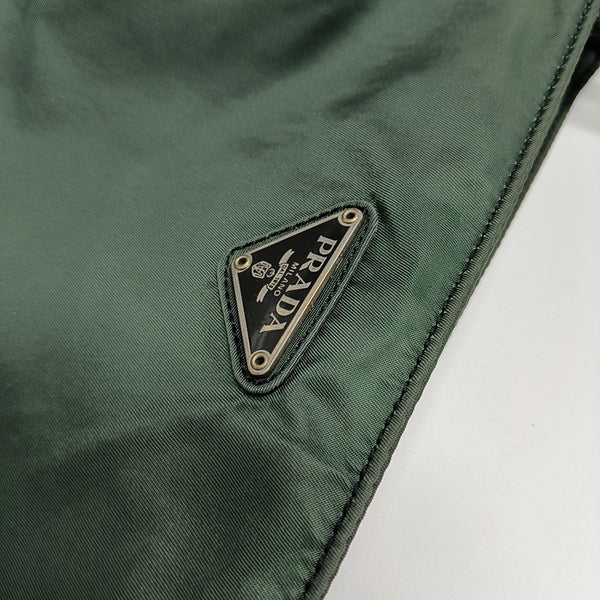 Nylon Tote Bag Green