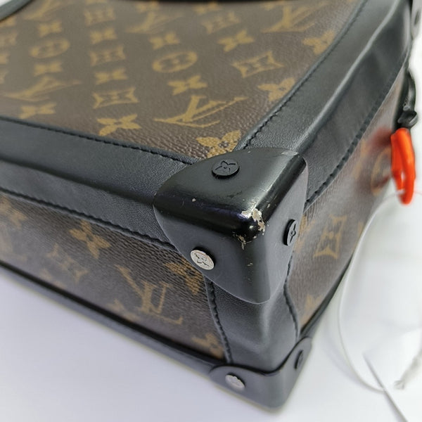 SOFT TRUNK Monogram Coated Canvas Brown