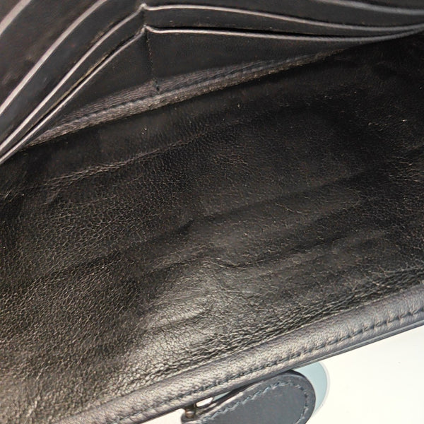 Calfskin Wallet Black