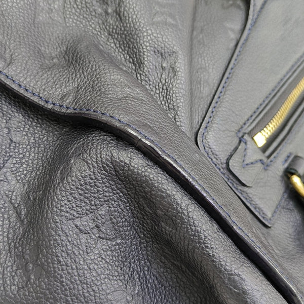 LUMINEUSE Monogram Calfskin Black