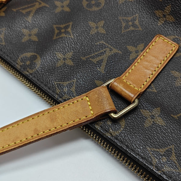 PIANO Monogram Coated Canvas Brown