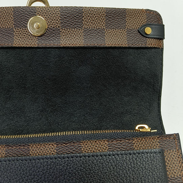 VAVIN Damier Ebene Coated Canvas Brown