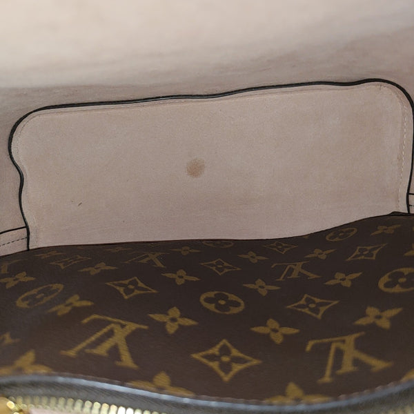 NÉONOÉ MM Monogram Coated Canvas Brown