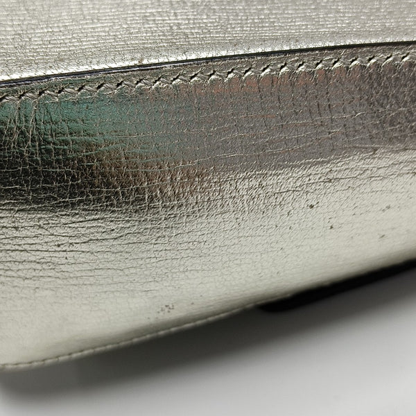 Gancino Calfskin Silver
