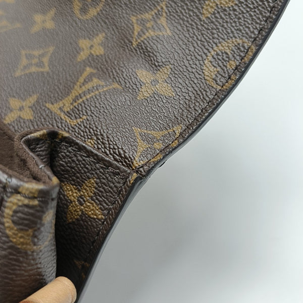 MÉTIS MM Monogram Coated Canvas Brown