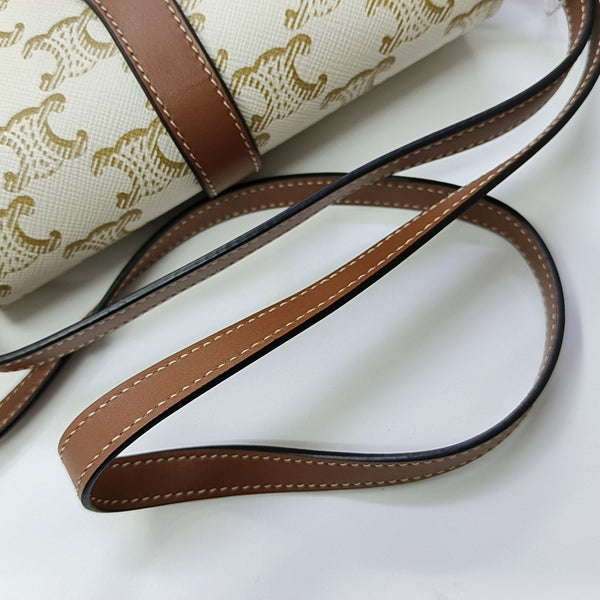 TABOU Mini Coated Canvas White
