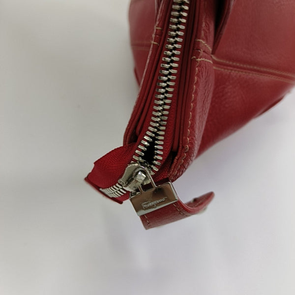Calfskin Tote Bag Red