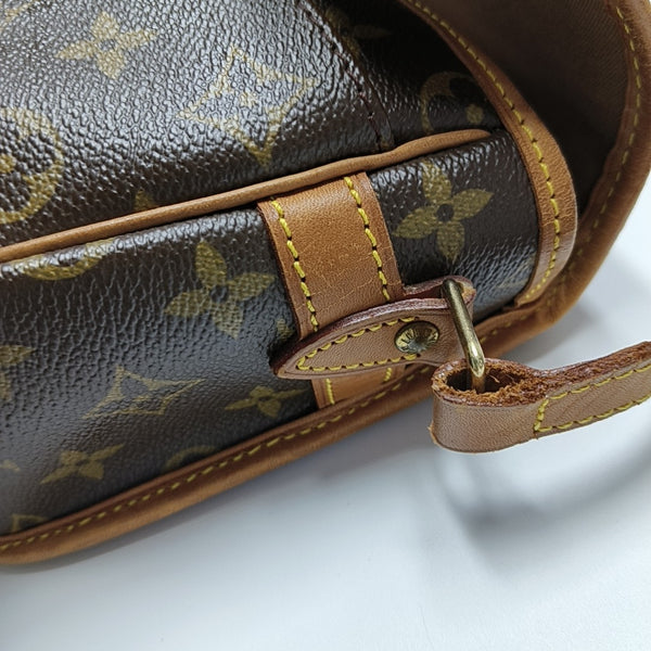 SOLOGNE PM Monogram Coated Canvas Brown