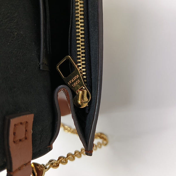 DAUPHINE WOC Monogram Coated Canvas Brown