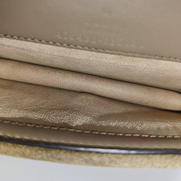 Dionysus Super Mini Monogram Coated Canvas Beige