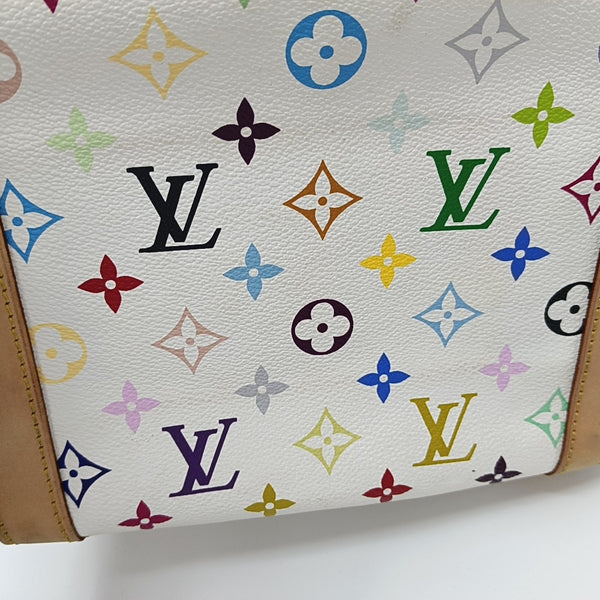 LV × TM PRISCILLA Monogram Coated Canvas White