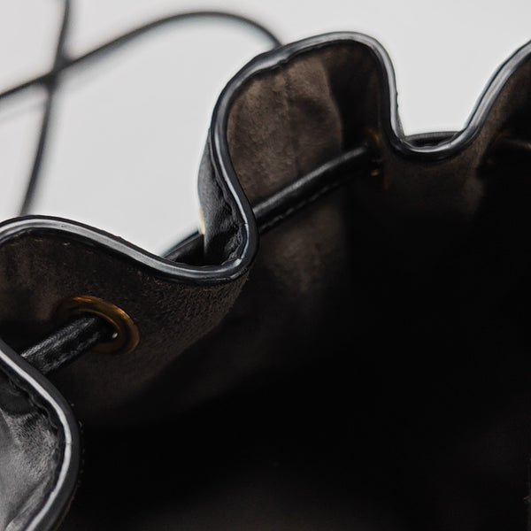 Mon Tresor Mini Calfskin Black