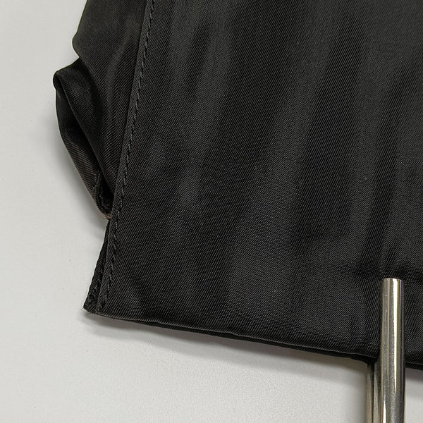 Nylon Top Handle Bag Black