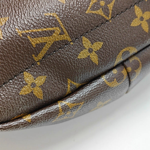 Authenticated pre-owned PALM SPRINGS Mini Monogram Coated Canvas Brown - Backpack at Looply