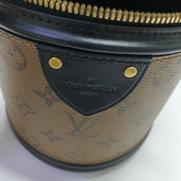 CANNES PM Monogram Coated Canvas Brown