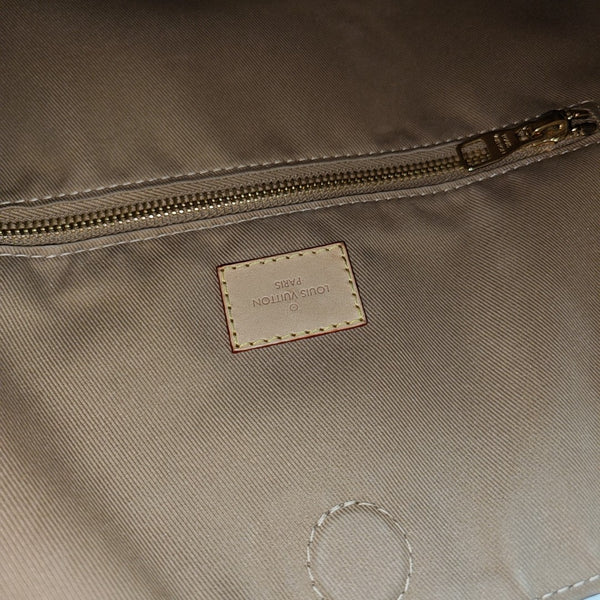 GRACEFUL TPM Monogram Coated Canvas Brown