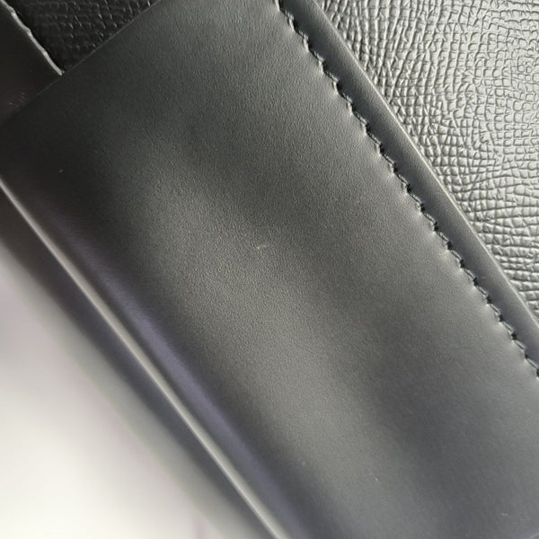 Leather Shoulder Bag Black