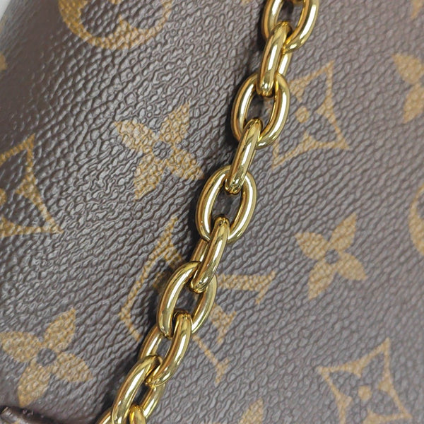 IVY Monogram Coated Canvas Brown