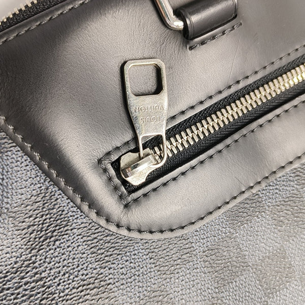PORTE-DOCUMENTS Damier Coated Canvas Blue