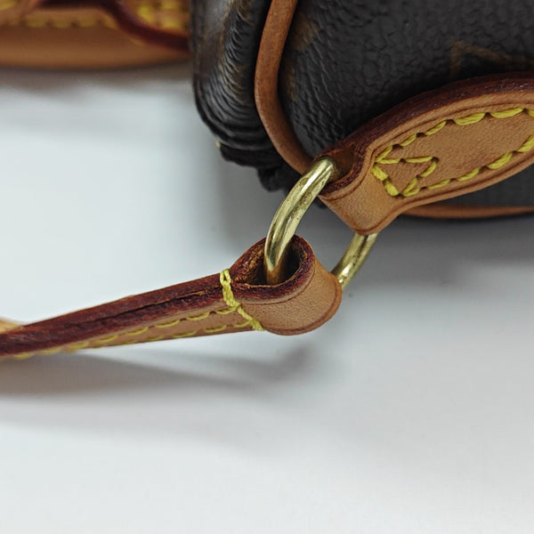 SPEEDY Nano Monogram Coated Canvas Brown