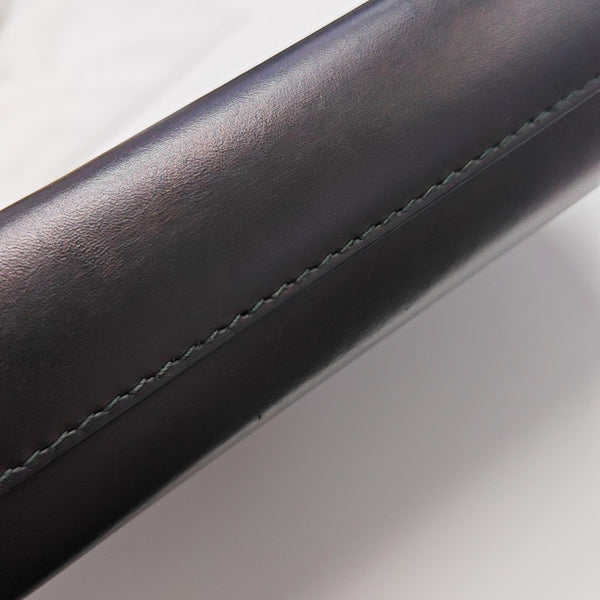 Leather Shoulder Bag Black