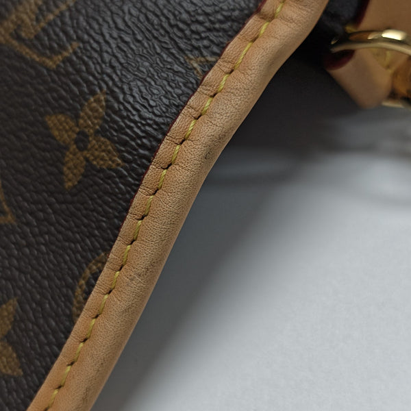 DIANE Monogram Coated Canvas Brown